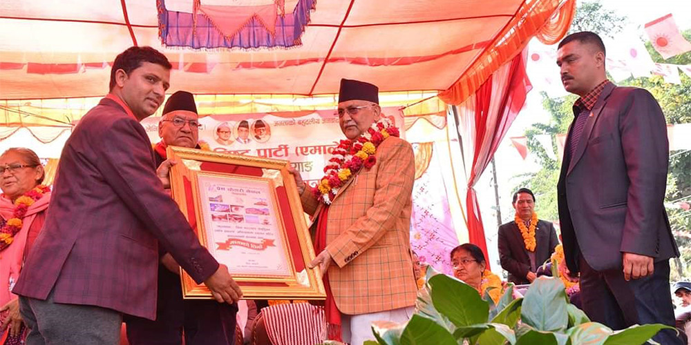 एमालेको आत्मविश्वास वृद्धि भएको छ : अध्यक्ष ओली